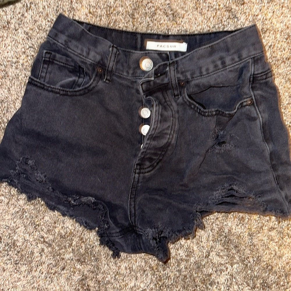 Vintage high rise pacsun jean shorts